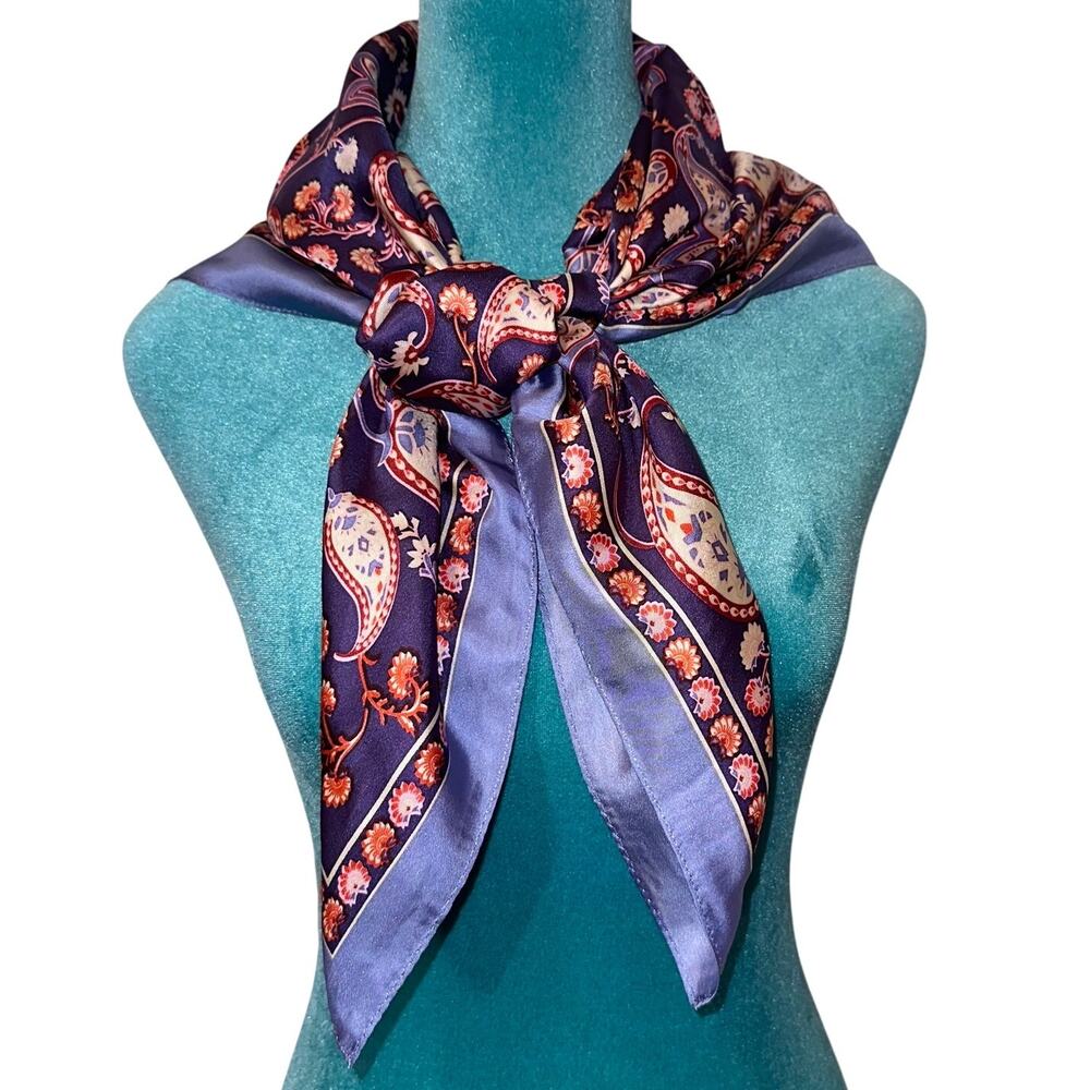 Brooks Brothers floral paisley scarf
